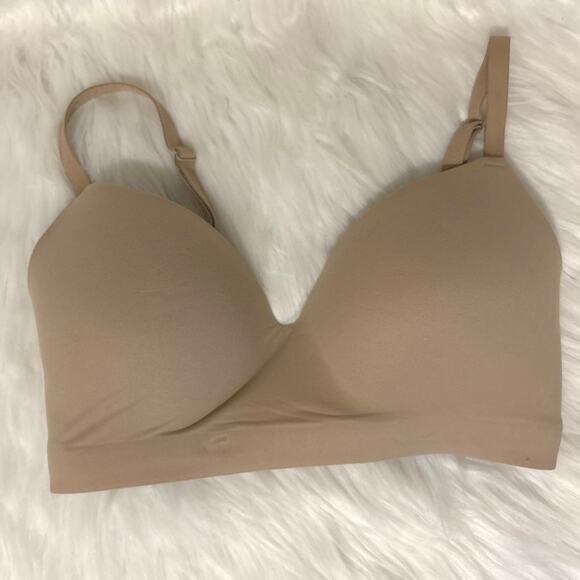 Soma Enbliss Wireless Neutral Soft Seamless Bra Size 32D - Picture 2 of 6